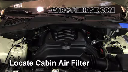 2008 Jaguar XJ8 L 4.2L V8 Air Filter (Cabin) Replace